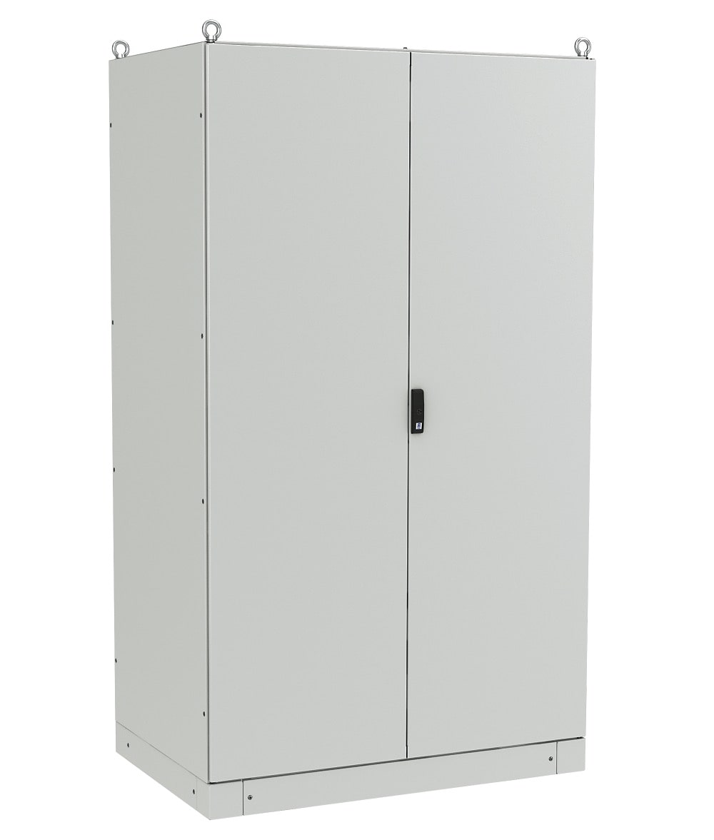 ZPAS Schaltschrank SZE3 zweitürig Industriegehäuse IP54 RAL 7035 lichtgrau